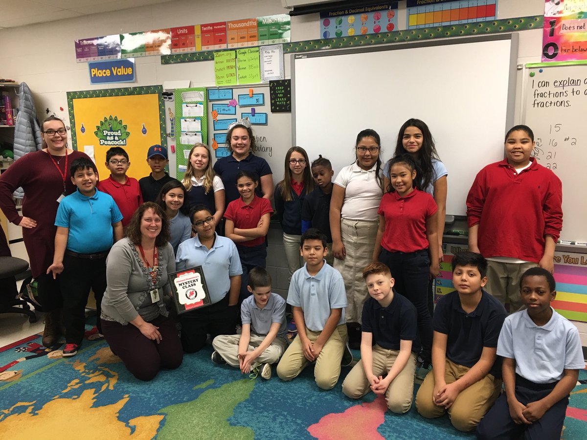 ChestnutPRIDE's tweet photo. Congratulations Miss Peterson’s class! You are the Mystery Class of the week! https://t.co/AvEW45vtN0