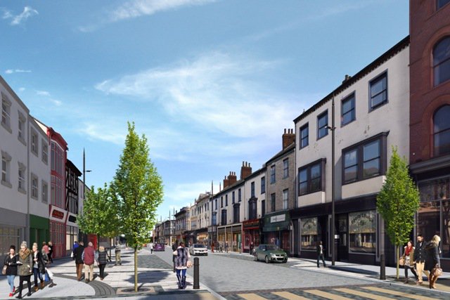 Although Church Street is closed to through traffic while the Church Street regeneration work is ongoing, the railway station and its cafe and all the shops and other Church Street businesses are open as normal and vehicle and pedestrian access to them is being maintained.