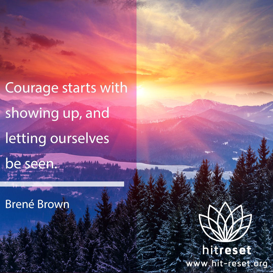 hitresetorg's tweet photo. Good morning ☀️ Starting the day with some positivity, courtesy of Brene Brown. Survivors are some of the most powerful, courageous, and strong people. Our backgrounds may be different, but our shared experiences bring us together. #hitresetorg #survivor #ThursdayMotivation https://t.co/xHue6Oeytb
