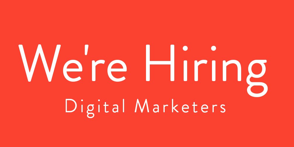 We're looking for an experienced Digital Marketer to join our team as a Digital Strategist. 

Full details here: bit.ly/2u5uU0j

(No recruiters, thanks)