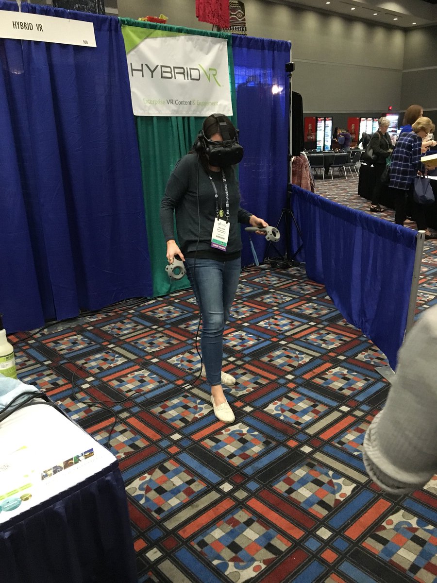 HybridVRevents's tweet photo. VR Playground session starts at 2:45! #giftED17 #TAGT https://t.co/jBFNdazOSg