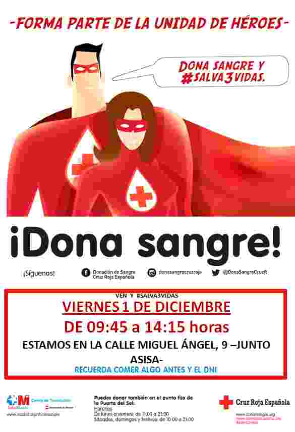 policia's tweet photo. ¡Mañana toca donar! Nosotros lo vamos a tener muy cerquita, así que no faltaremos. ¡Te esperamos! #DonaSangre #DonaVida https://t.co/Im8JXjuJzb