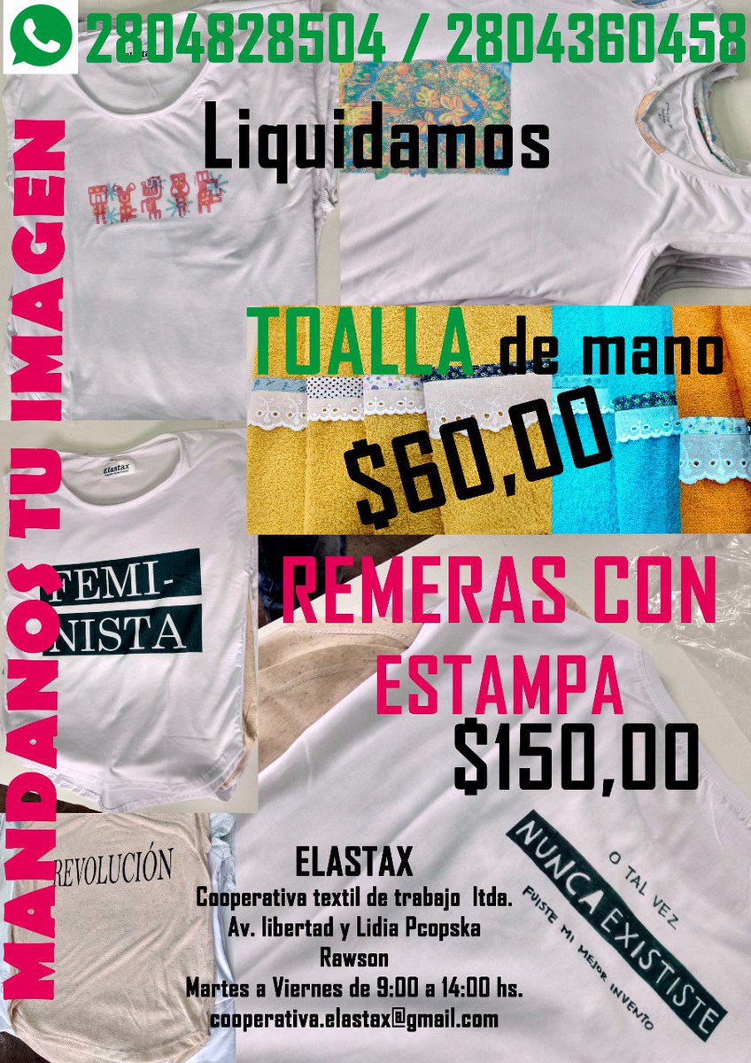 Oviedodelvalle's tweet photo. #Chubut #Oferton #CompraLocal  La Coope. de las Chicas!. https://t.co/gNlTdxSR8X
