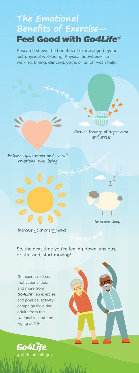 NIAGo4Life's tweet photo. What can help increase your energy, improve sleep, &amp; reduce feelings of stress? Read and share this infographic to find out! https://t.co/CoraBfnpAq #puppycam https://t.co/8kTK0sVLU1