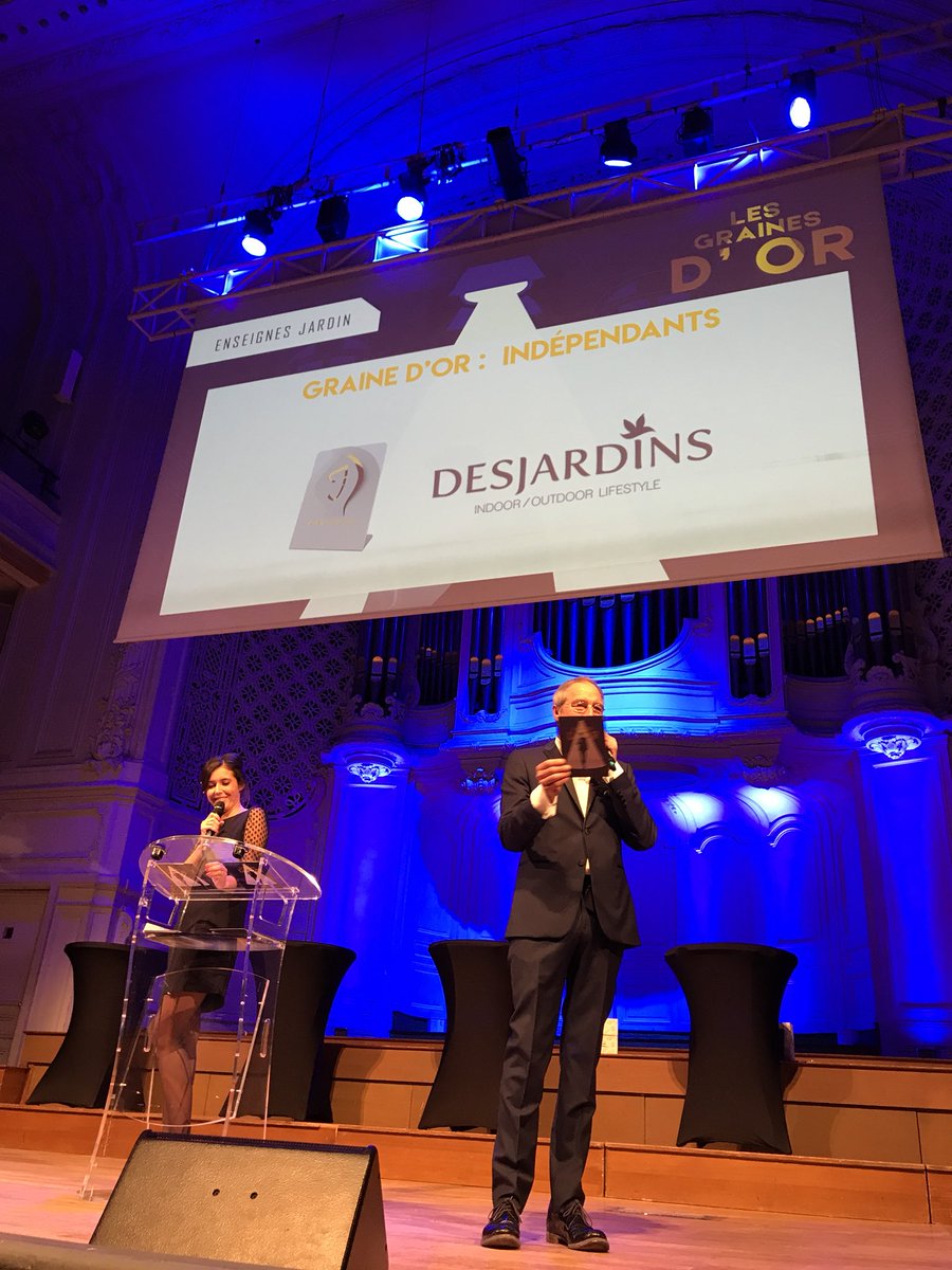 GrainesdOr's tweet photo. Dans la catégorie des Enseignes jardin « Indépendants », la graine d’or revient à DESJARDINS https://t.co/88tgqwDvok