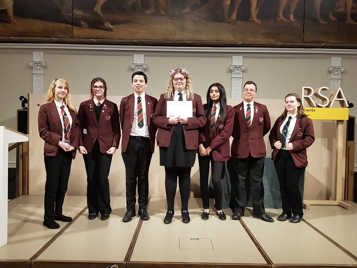 RSAcommunity's tweet photo. So very proud of @rsa_academy year 10 leaders...runners up for the #RSATakeoverday competition @RSAAcademies! #GapLab https://t.co/yT3wvkbhhA