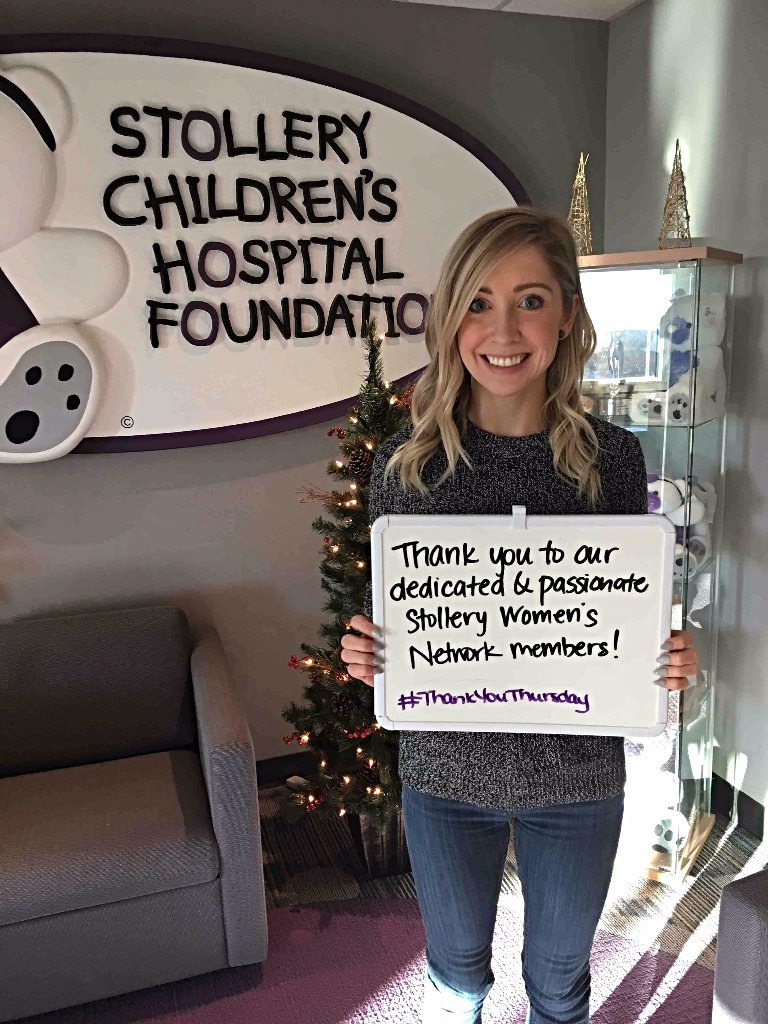 We’re thankful for the more than 500 <a href="/StolleryWomens/">Stollery Women's</a> members who advocate, invest and inspire for the sickest kids! #ThankYouThursday #ThankfulThursday