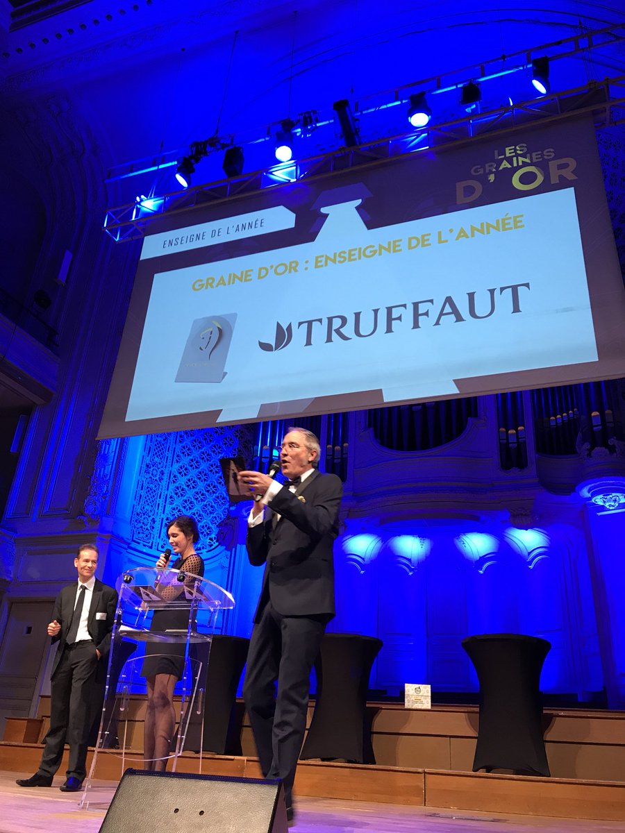 GrainesdOr's tweet photo. La graine d’or de L’ENSEIGNE DE L’ANNÉE est attribuée à : TRUFFAUT https://t.co/1BmVEiIZhZ