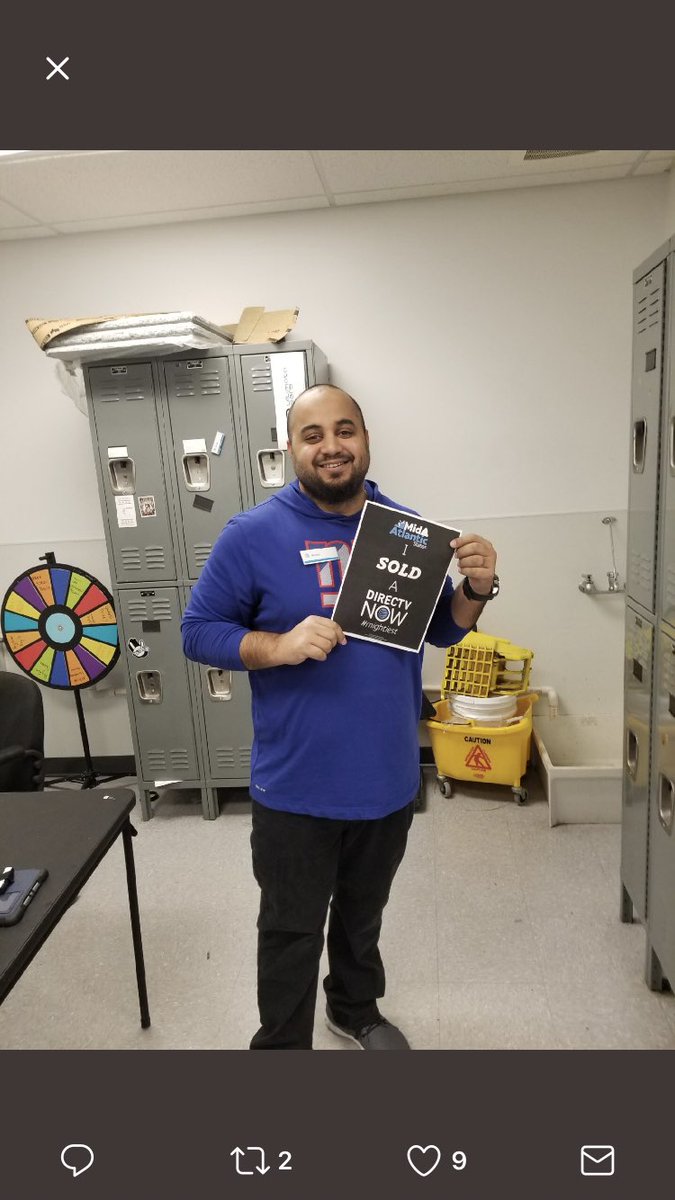 Just wanna say how happy I am to have sold 34DTV NOWS this month. My goal will be higher next month #entertainmentfirst #newhirepower #90daysonthejob <a href="/TrevorC2323/">Trevor Collins</a> <a href="/NorfolkSquare/">Bryan Gallego</a> <a href="/404girl/">Betsy Francis</a> <a href="/RGordon_757/">Roger Gordon</a> @