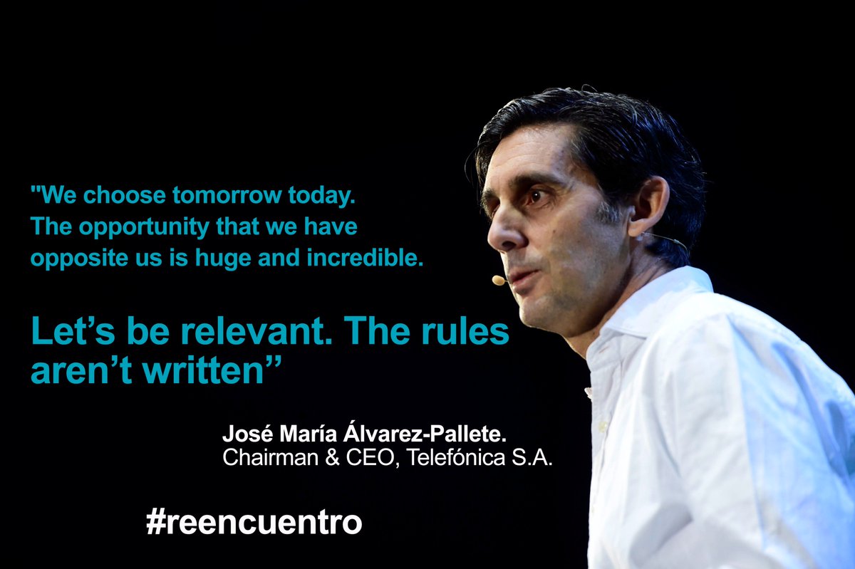 Telefonica's tweet photo. See you tomorrow at #reencuentro. #SomosTelefónica https://t.co/Y2XQsEtUPV