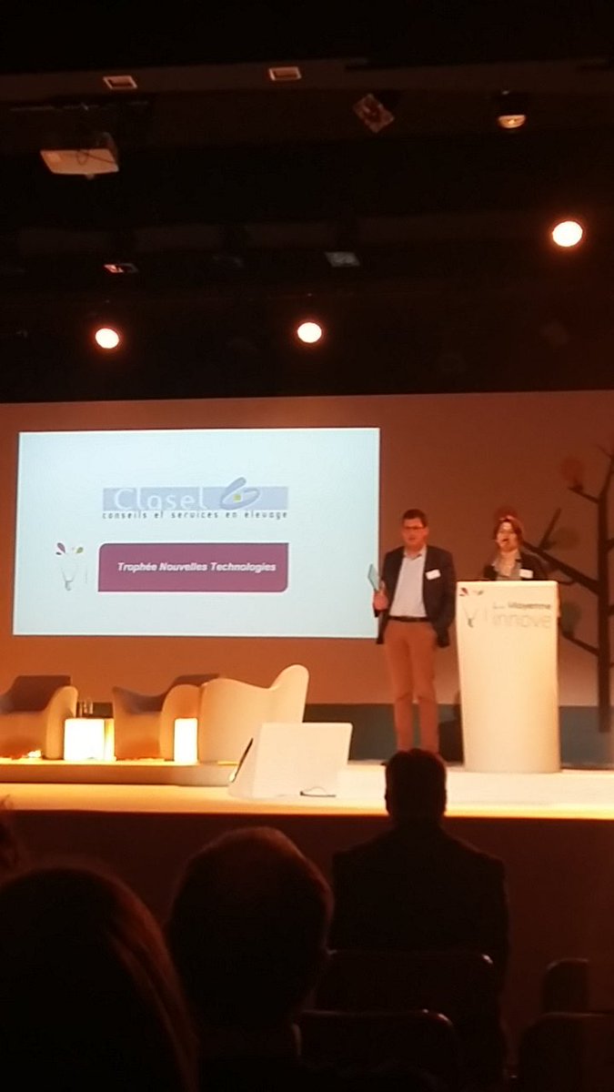 JBDaviere's tweet photo. Avec #Genocellules, Clasel reçoit le Trophée de l'innovation technologique de la Mayenne https://t.co/dSjKWguEiF