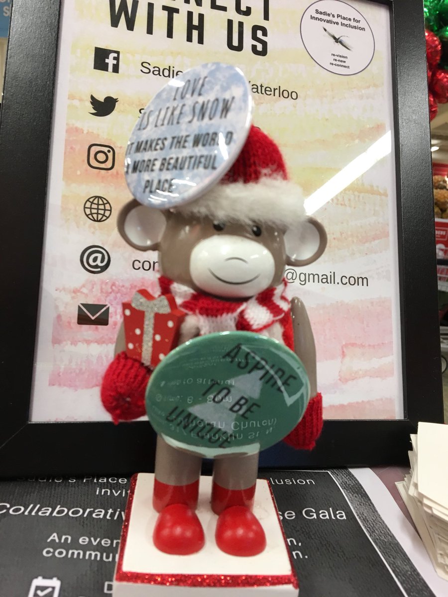 SadiesPlaceWR's tweet photo. Holiday buttons on sale at Queen Street Commons Dec 1st! https://t.co/W3ICuyEUey
