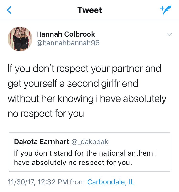 hannahbannah96's tweet photo. I’m one step ahead of you, here’s the screenshot recap Twitter. #exposedAF https://t.co/TDjEqnef8R