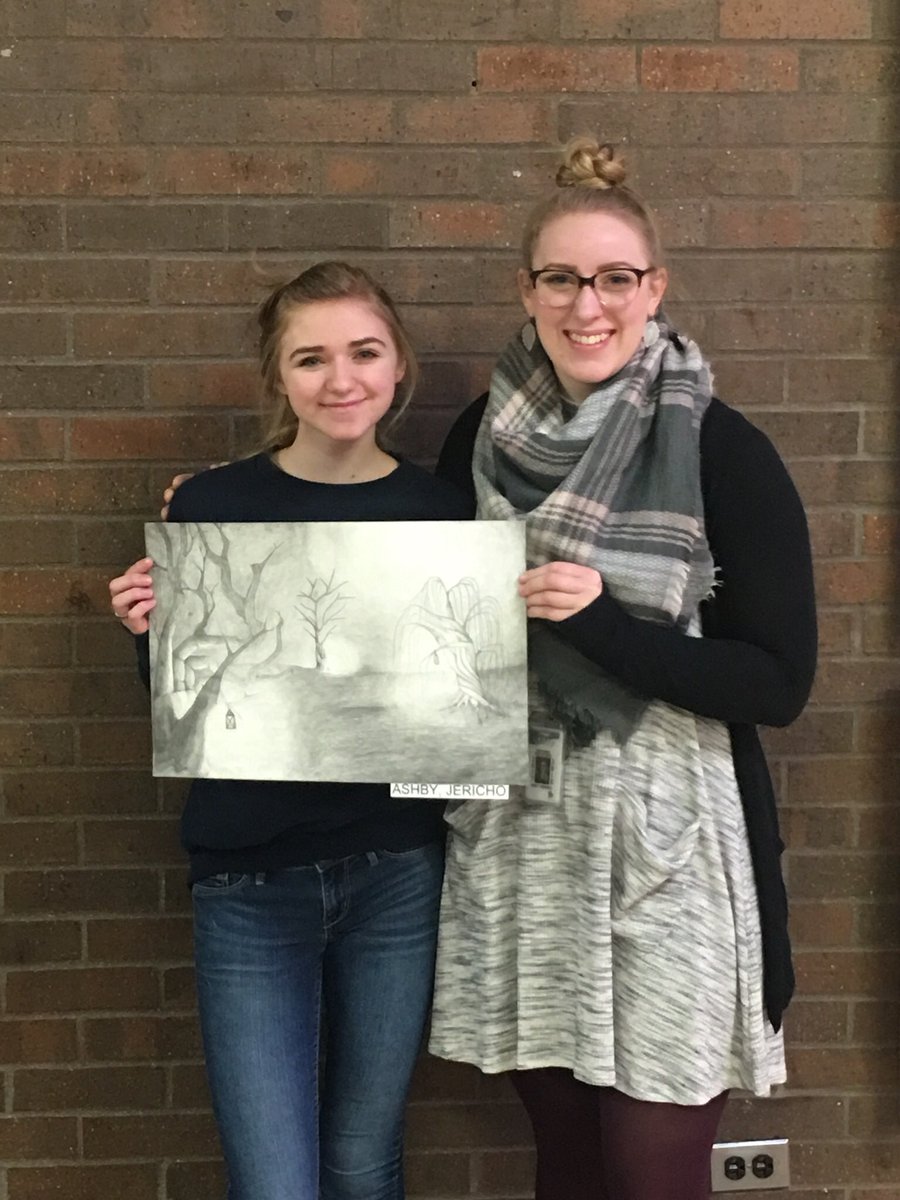 Bridgman_High's tweet photo. Principal’s Art Pick for November = Jericho Ashby. Congratulations! https://t.co/y3vsgNgxvk