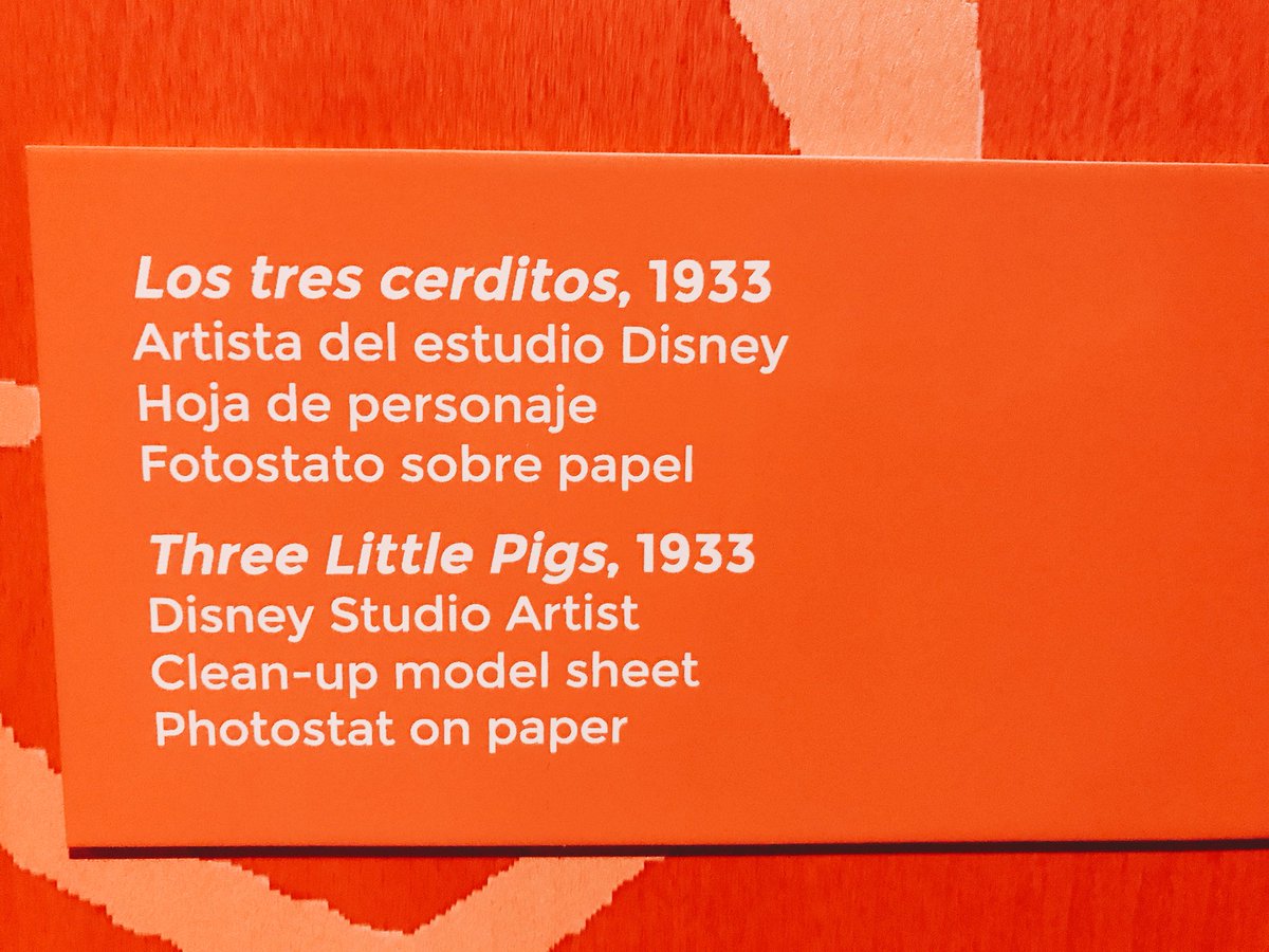 AdrianYanezEs's tweet photo. ¿Alguna vez habíais pensado que “Los tres cerditos” hablan del crack de Wall Street en 1929? La moraleja era construir una casa fuerte para resisitir al lobo (la crisis) #DisneyCaixaForum https://t.co/Ge6WdqphCf