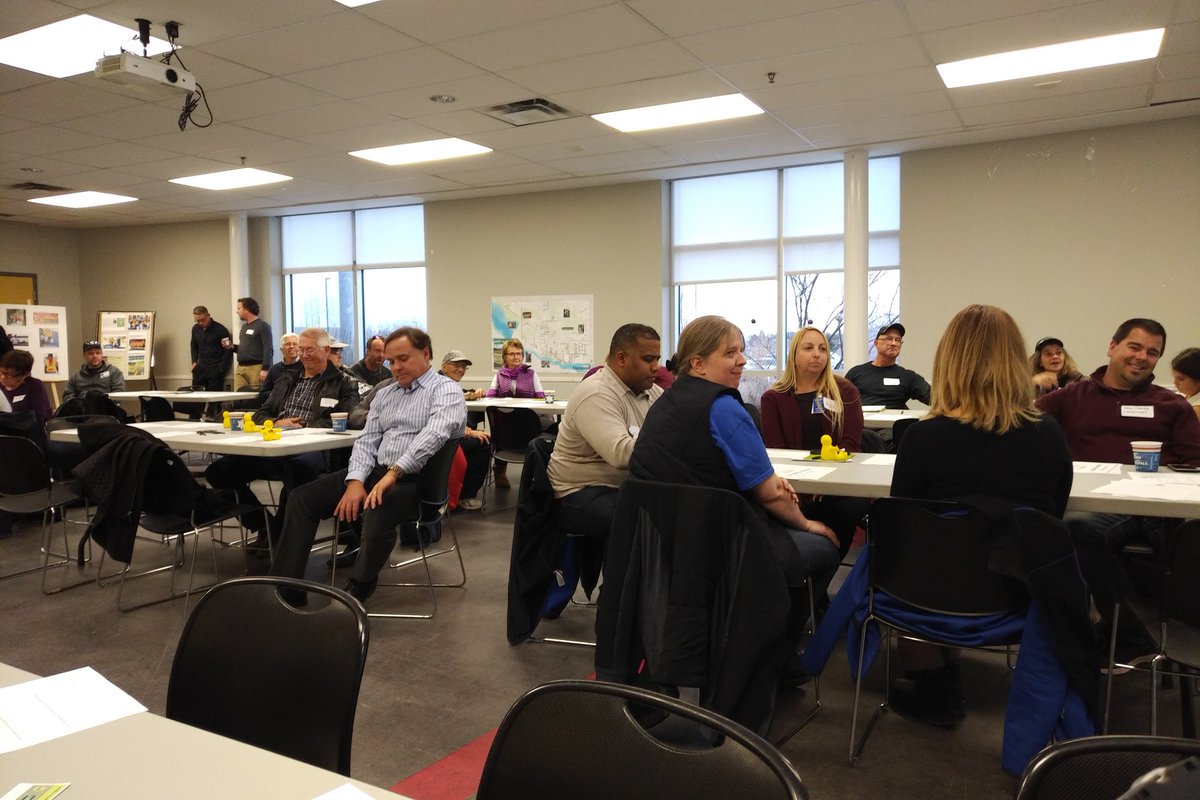 The adopt-a-street volunteers at the recognition ceremony at Benson Center. https://t.co/zFGWZfjEoj