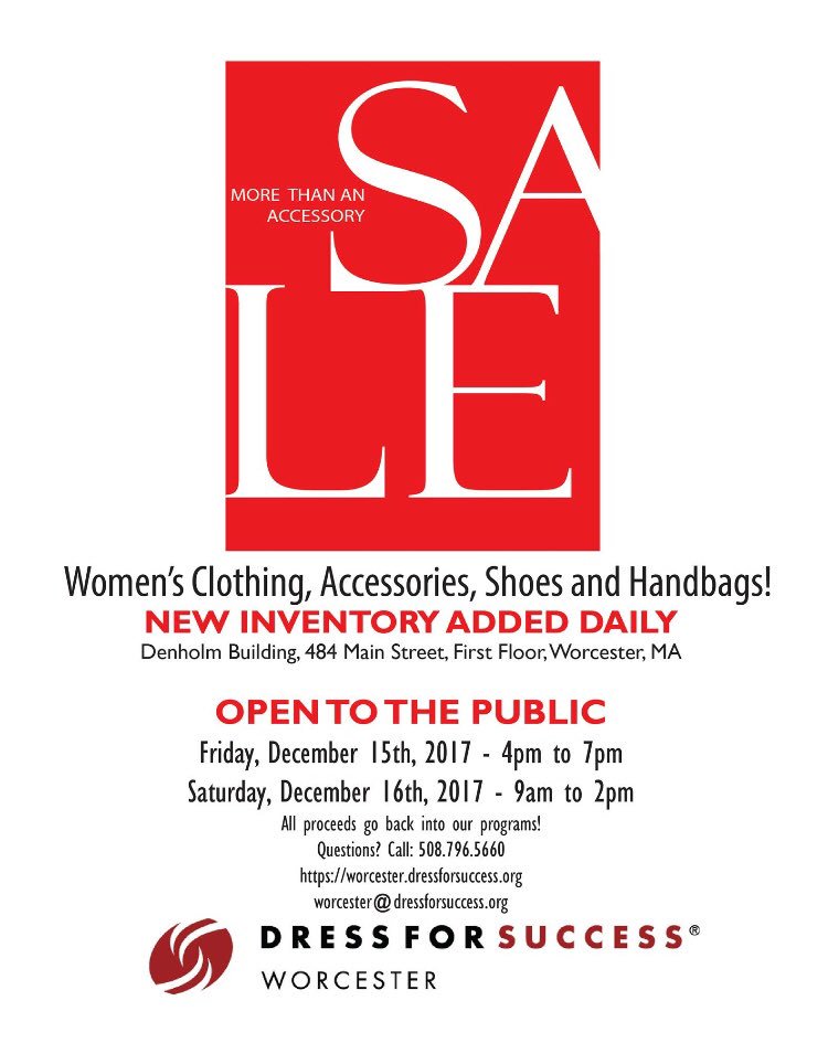 Because all great sales only happen once a year!   #dfsworcester #MoreThanAnAccessorySale