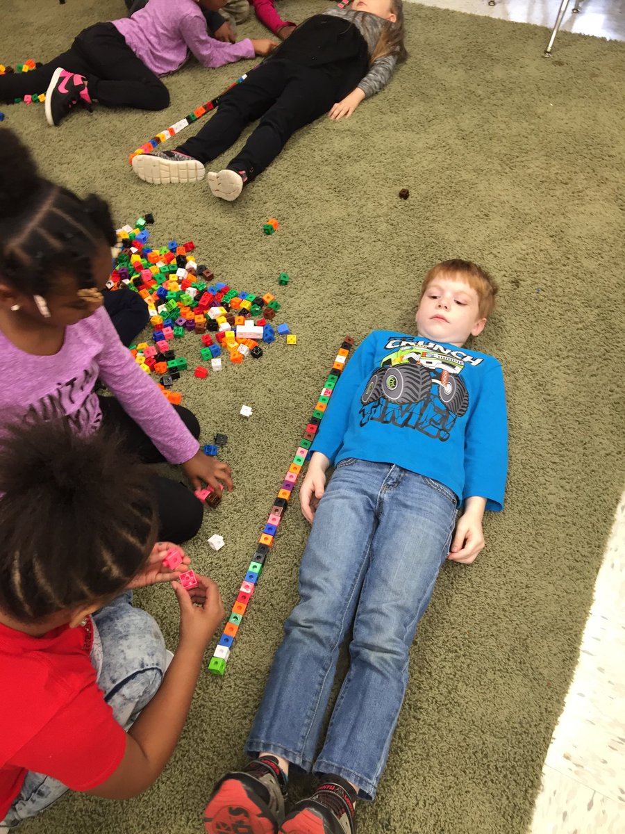Buffiestegall's tweet photo. Measuring our friends today in math with cubes!!! https://t.co/NJaaZevv97