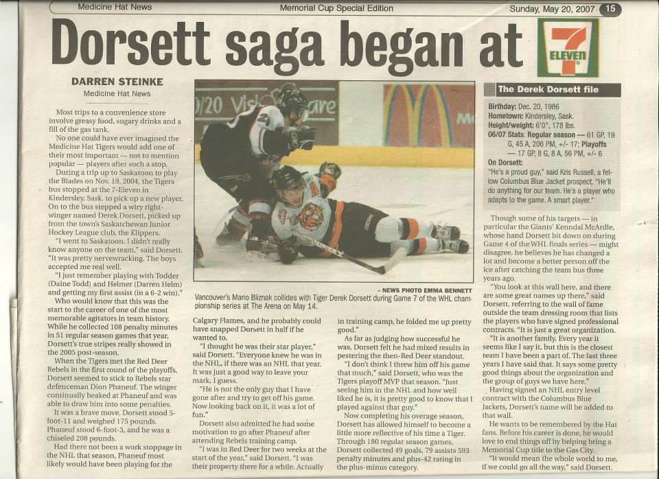 StanksSports's tweet photo. Hey @Twigy15, from being cut by every team in the #Saskatchewan Midget AAA Hockey League and being picked up by #MedHat #Tigers at the 7-11 in #Kindersley, getting 515 #NHL regular season games was outstanding. Congrats on your career. Attached an old memory. Take care, Stanks. https://t.co/1jKNL98bfS