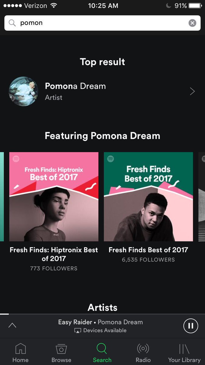 mangodiscorecs's tweet photo. S/O @Spotify for including @PomonaDream on these best of 2017 playlists. 

Honored and grateful. 🙏🏾🙌🏾 https://t.co/qIKhSKrBiA
