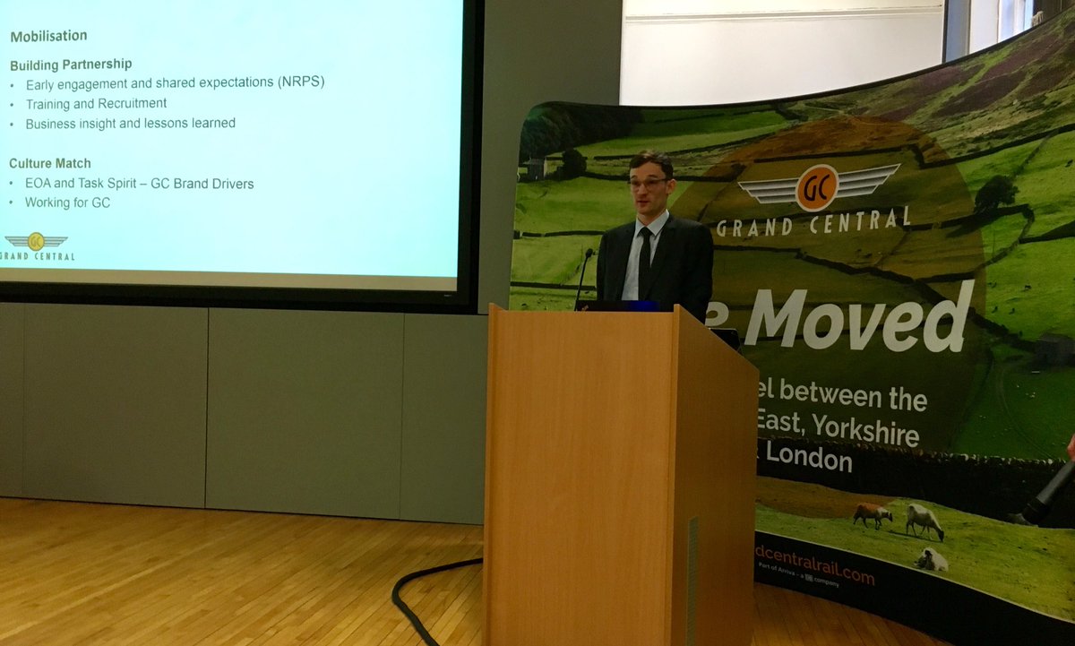 DMCold's tweet image. Super proud of our fab @Carillionplc CEC superstar, Jake, who presented on #Customer at our @GC_Rail Customer’s conference #awesome