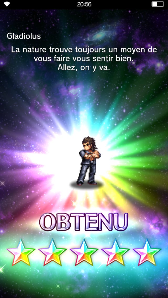 Akanatsu81's tweet photo. OMG 😲 invocation gratos et je loot un des deux peros que je voulais en rainbow 😍 #FinalFantasyEXVIUS https://t.co/TieRRjnp97