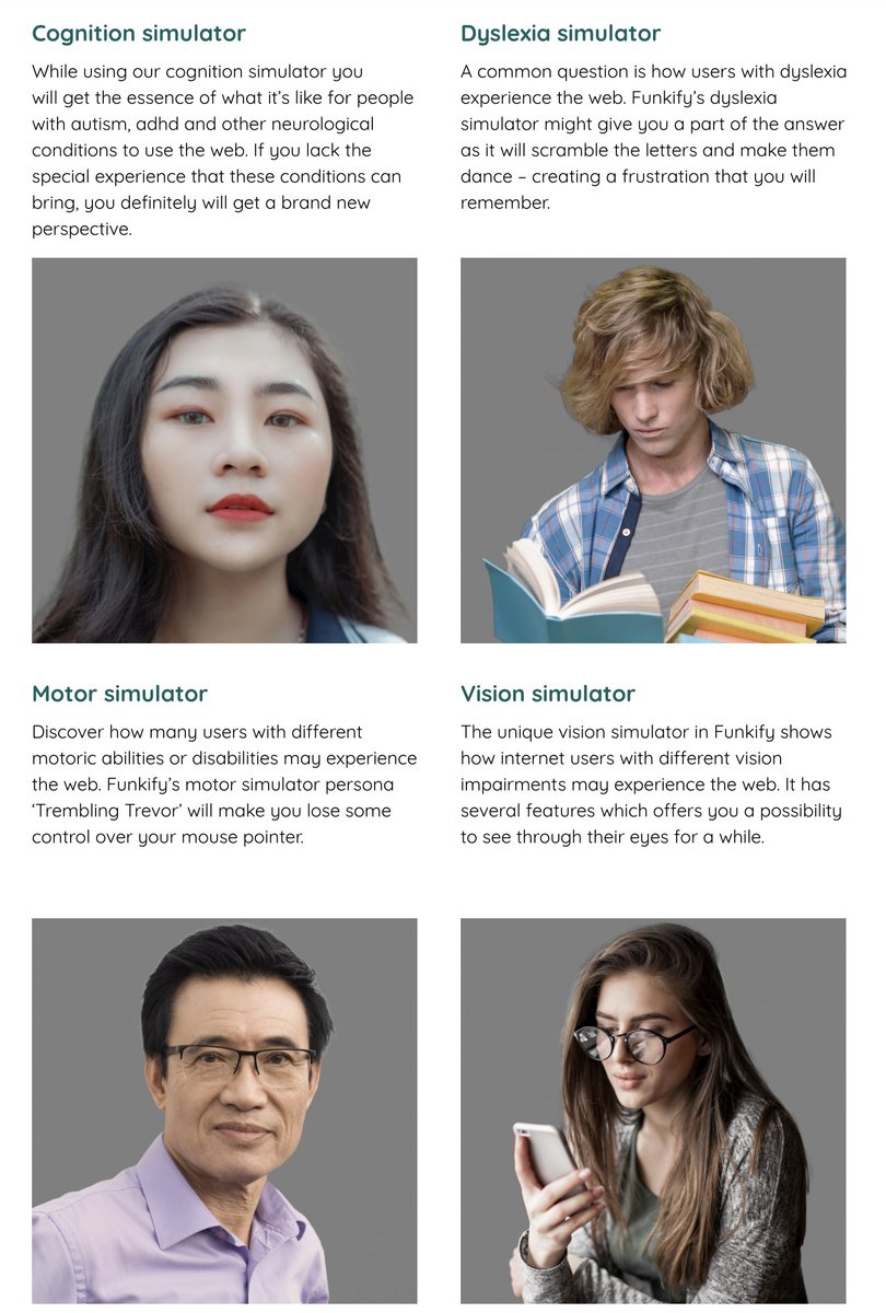 "Funkify is a brand new plugin for Chrome that helps you experience the web and interfaces through the eyes of extreme users with different abilities and disabilities."

funkify.org