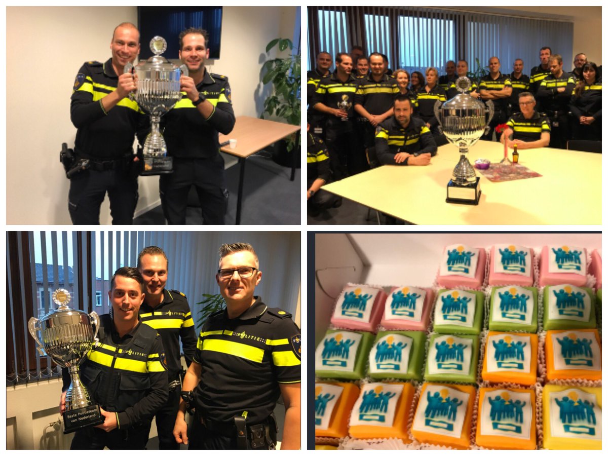 Gefeliciteerd @PolitieHeerlen en @PolLimburg met de WEP Team Award! Mooi team weer👍