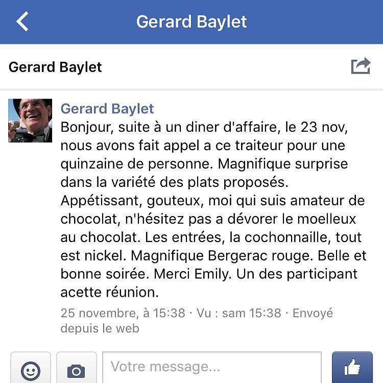 BobrieEmily's tweet photo. Merci à vous 🙏quelle joie de reprendre la cuisine #cachangedesbiberons#emilycuisinepourvous #traiteursurmesure #repasentreprise #perigueux https://t.co/6rjqv7MyoQ https://t.co/oXrEwvwObo