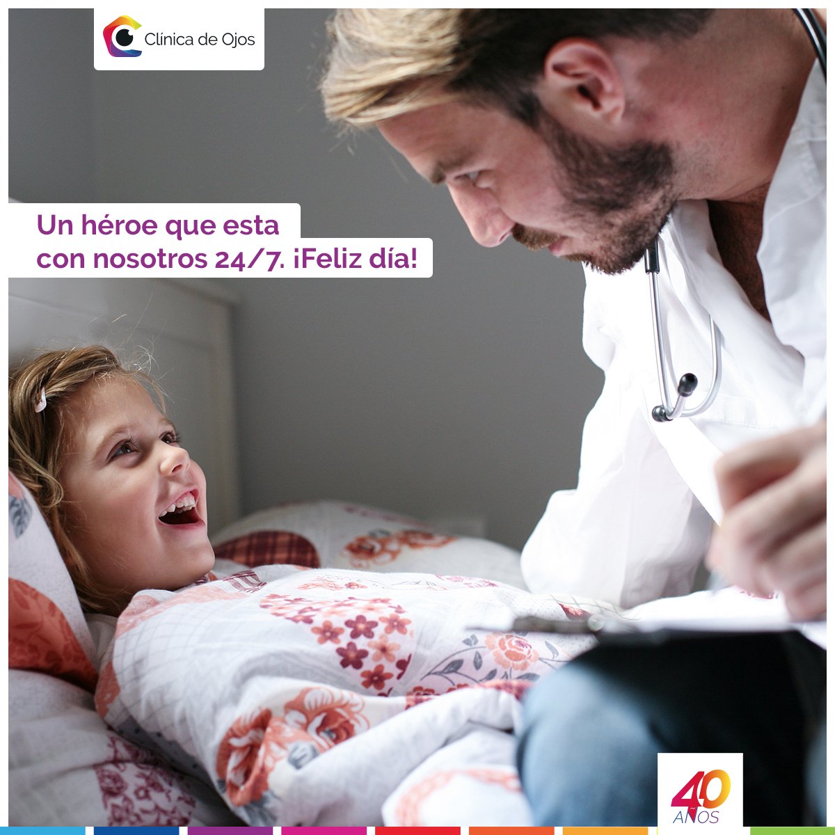 ClinOjos's tweet photo. Los héroes también se visten de blanco y su mejor arma es el conocimiento adquirido a lo largo de su vida. #DiaDelMedico https://t.co/eq5dTkkIsW
