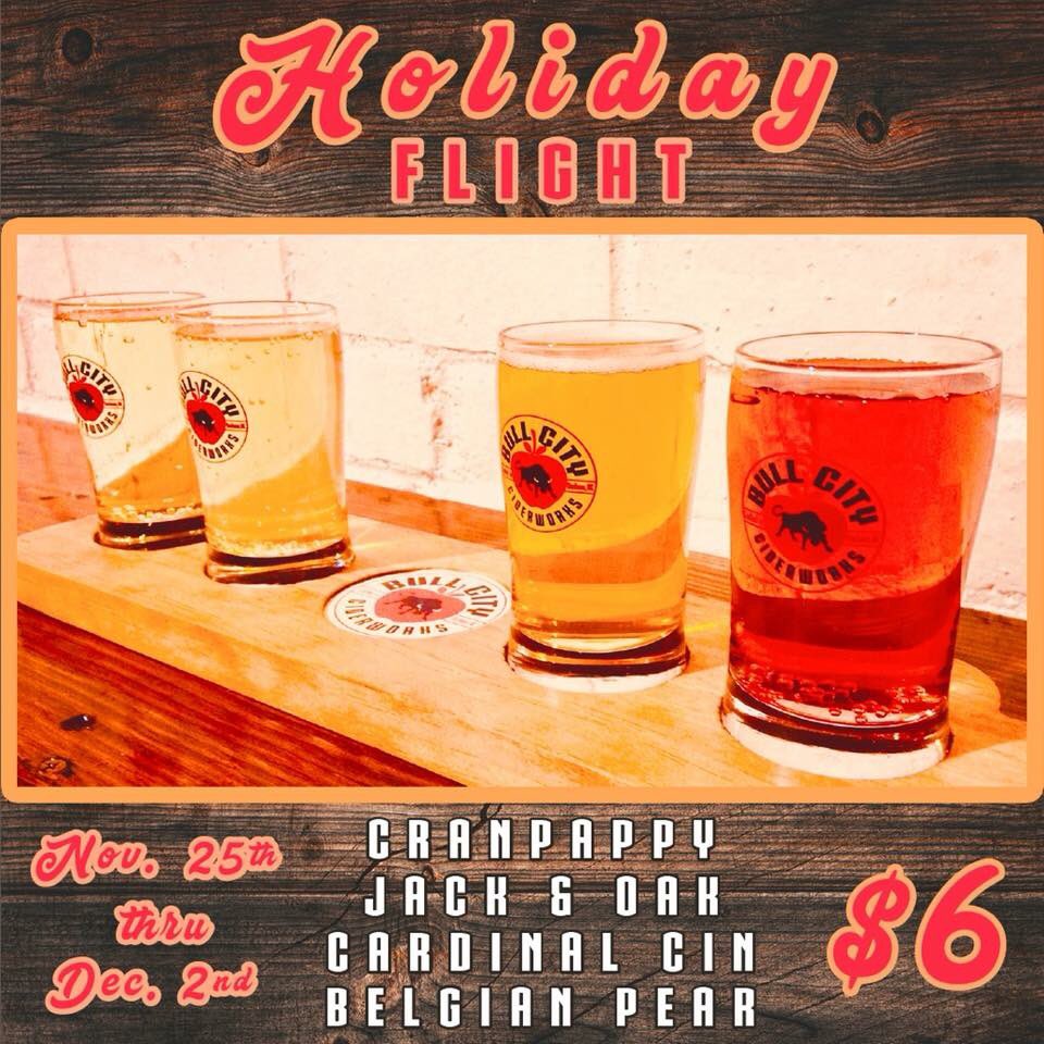 Flight Specials through Saturday &amp; check our web calendar for more upcoming events: bullcityciderworks.com/lexington-even…