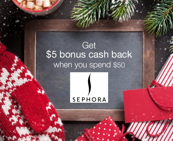 TopCashbackUSA's tweet photo. Today's 12 Days of Cash Back promo is at Sephora! Act now, this offer expires tonight at 11:59 pm PST. You'll need to opt-in to this offer by clicking the button on this page--> https://t.co/zOHoIAW19a #beautifyyourself https://t.co/OdmiEm2N6b