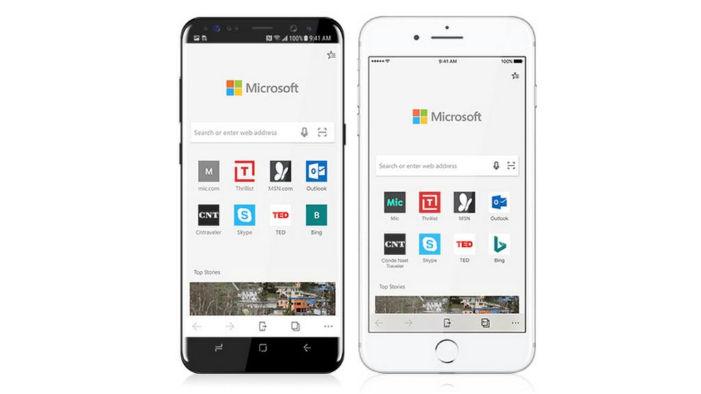 MSFTnews's tweet photo. Microsoft Edge now available for iOS and Android https://t.co/yhPyzl9FZS https://t.co/NxT8Kkm4V3