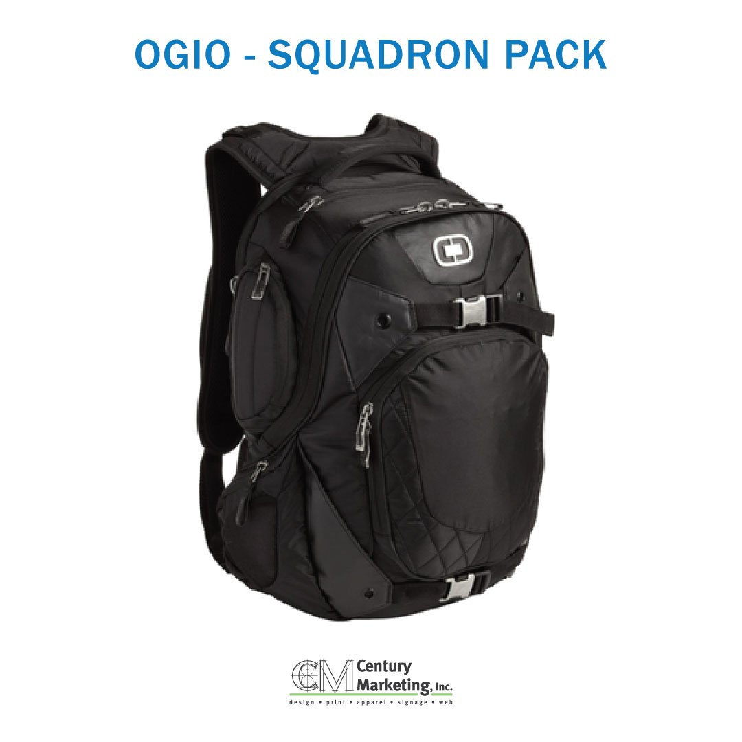 CentMarketing's tweet image. Need a gift for company members? Maybe you want to spoil yourself for the holidays? Get this Ogio Squadron backpack embroidered with your company logo at Century Marketing! #ogiobackpack #backpack #businessbackpack #companytravelbackpack