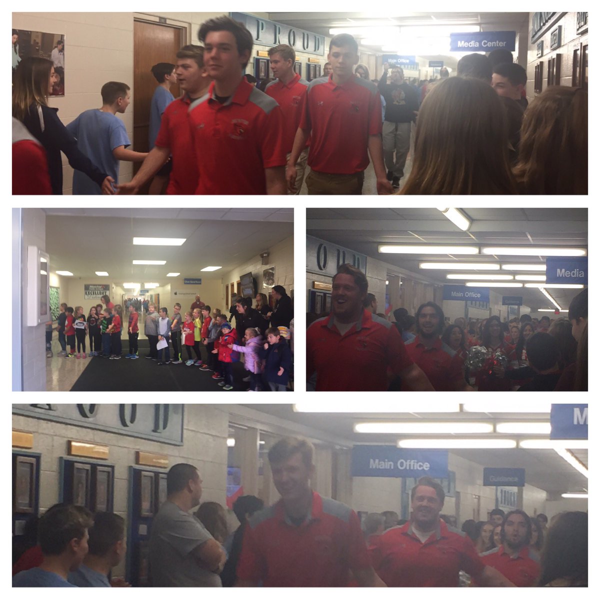 Good luck to our Mentor Football team. We loved having you back at Ridge #ridgepride #onceacard
