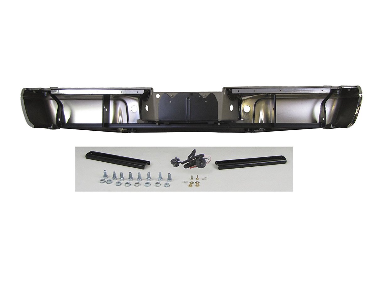 OEM Replacement #RearBumper (With gold step pads) for #FordSuperDuty 2008-2012 . goo.gl/MqZQAS