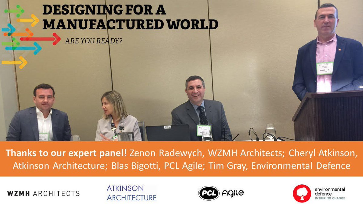 ICYMI: yesterday @IIDEX <a href="/RyersonU/">Ryerson University</a>'s Cheryl Atkinson took the stage to talk about how Zero House, unveiled <a href="/EDITDX/">EDITDX</a>, showed how design for manufacturing in construction leads to labour savings, better quality, energy efficiency and encourages the use warm natural materials.