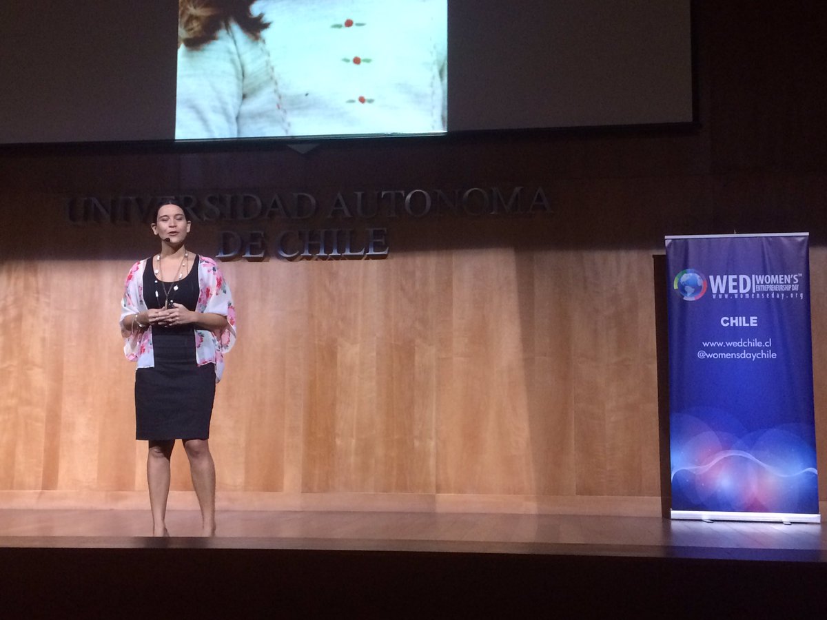 PilarMezaBiz's tweet photo. #WEDChile Hay que ejecutar nuestras ideas 💪🏽👠Rocio Fonseca @Rfonsecach @startupchile @womensdaychile https://t.co/PGBBtHeDJP