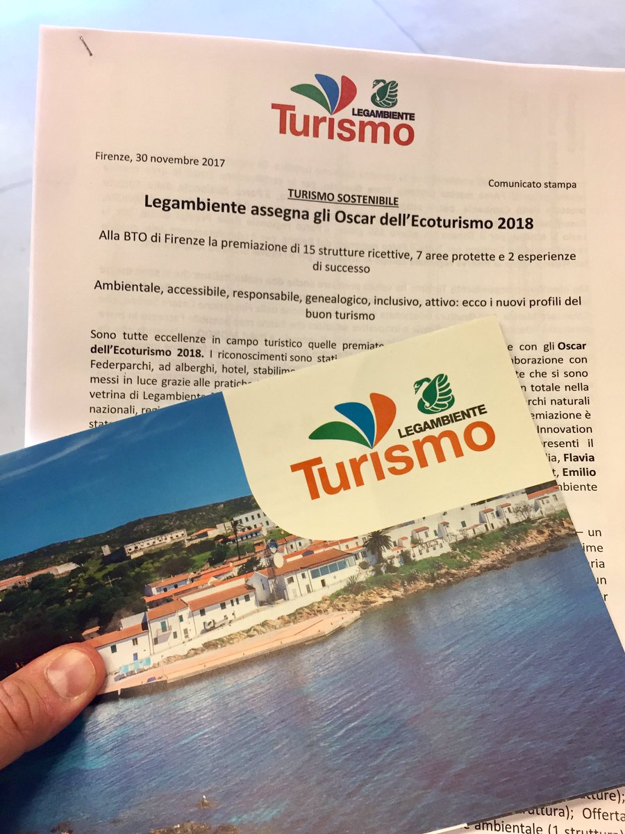 Complimenti a tutti e buon #oscarecoturismo2018! #30novembre #BTO2017 @buytourism