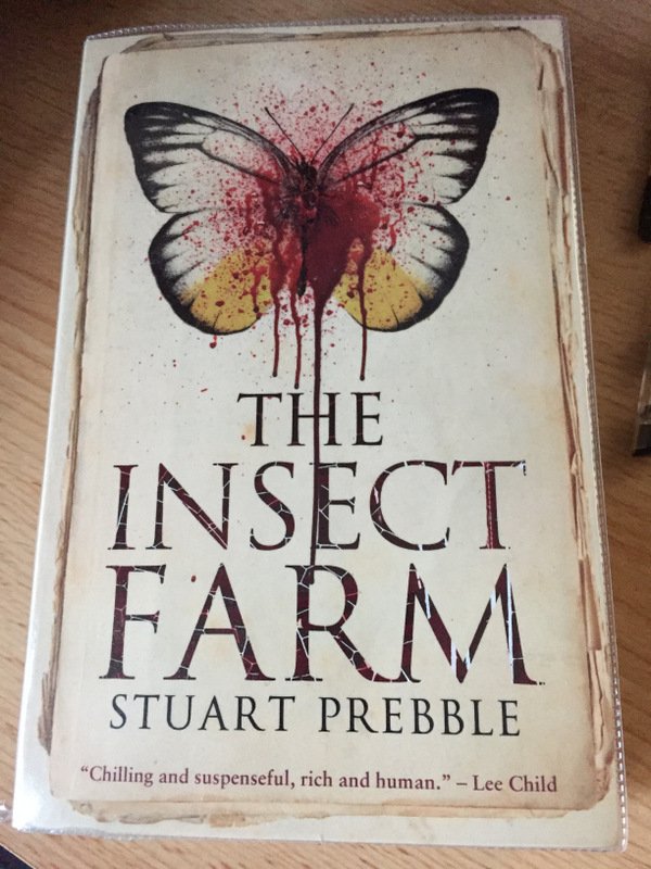 LindyLouMac's tweet photo. Latest #bookreview published on #lindyloumacsbookreviews #stuartprebble #TheInsectFarm https://t.co/OZEao5xG5R #thriller #bookblogger #bookworms https://t.co/cxmSb8FJxd