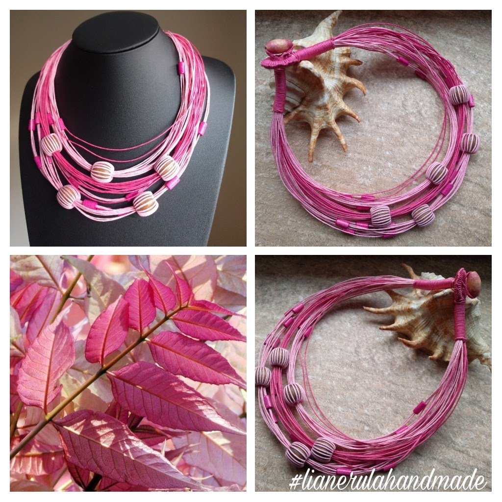 #pink #econecklace #madewithlove by #lianerula  etsy.com/uk/shop/LiaNer…
#handmadejewelry #woodenjewellery #designjewelry #natural #wood #eco #ecojewellery #uniquejewelry #ecofriendly #bibnecklace #ecologic #light #necklace #woodenjewelry #pinkjewellery #lianerulahandmade
