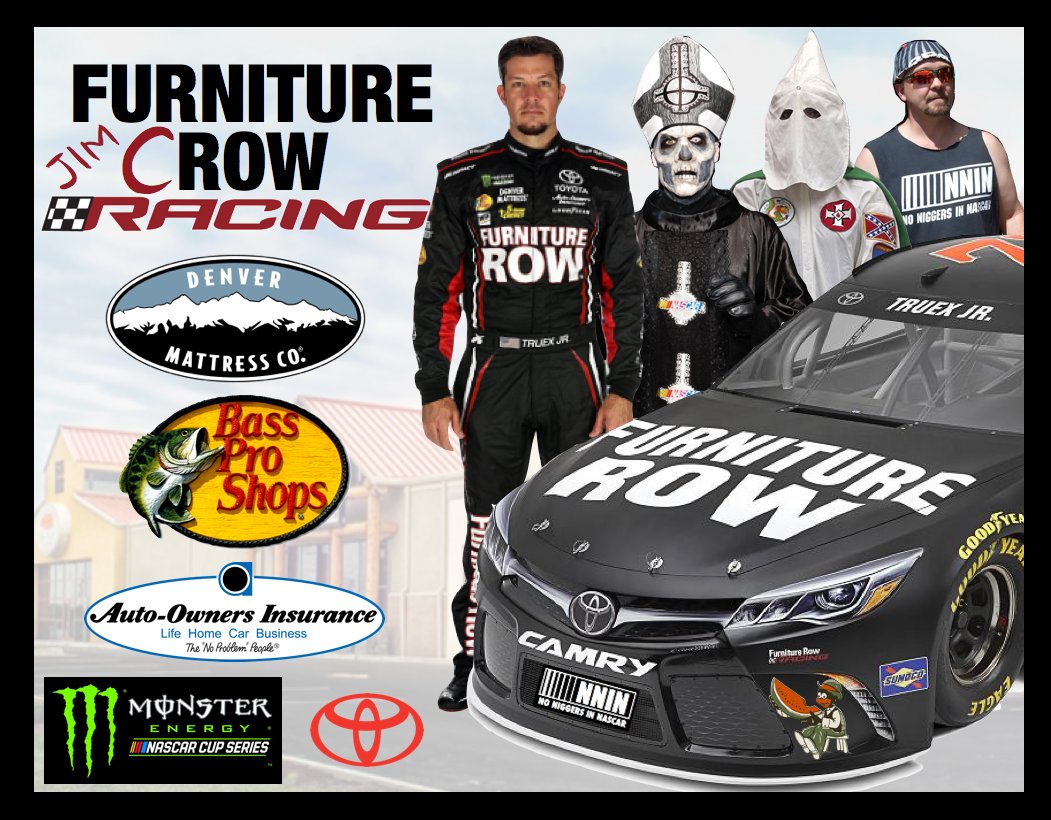 raycerex_'s tweet photo. #NASCARBanquet #NASCAR #banquet #wynnlasvegas will #celebrate #whiteprivilege #martintruexjr #truex78 #furniturerow #furniturerowracing #mattlauersaid #monsterenergycupseries #guilty #racial #discrimination #oppression #ThursdayMotivation https://t.co/Ss05bZkebd