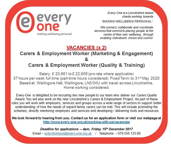 Come and join us to help deliver these exciting projects in #Lincolnshire                                Please share.