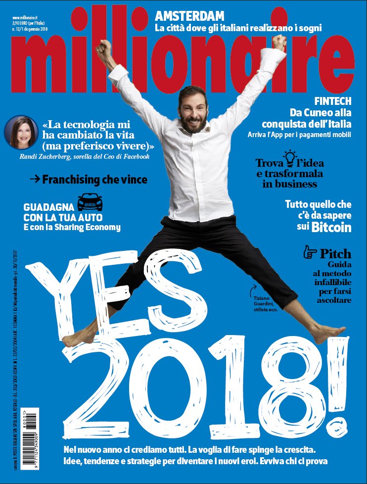 millionaireit's tweet photo. Il nuovo Millionaire è in edicola #business #idee #startup #marketing #digitale #tecnologia #leader #idee2018 #opportunità #StayTuned https://t.co/2B7FsGI1VI