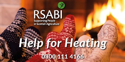 RSABI's tweet photo. PLEASE RT to help us reach anyone in Scotland's crofting, farming and growing communities who might be in need of RSABI's #HelpForHeating £300 grants this winter:
Are you struggling with £££? Know someone who is?
Call 0300 111 4166 in confidence. https://t.co/d8fbryZnFs