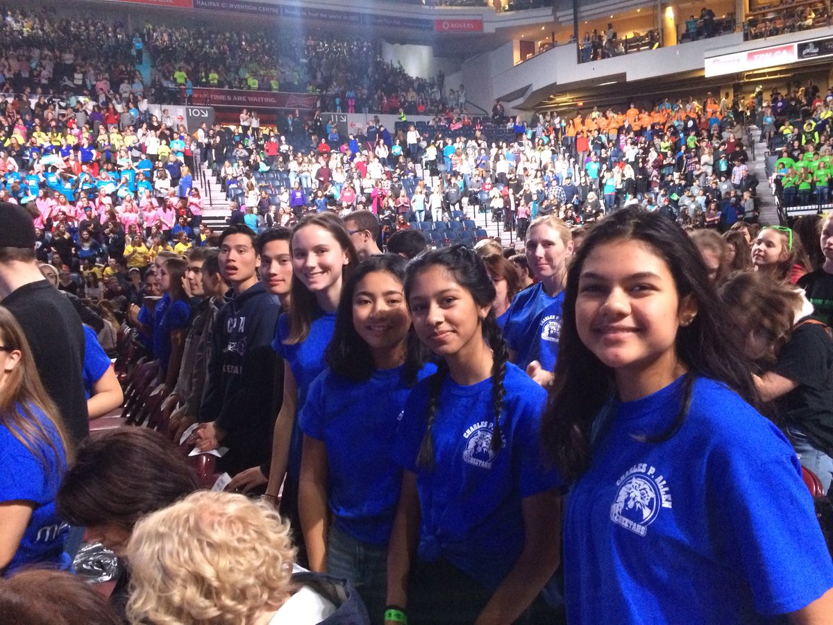 _joudrey's tweet photo. Floor seats at WE day! @CPAHighSchool @CPAcheetahs https://t.co/qO3tWtQeaA
