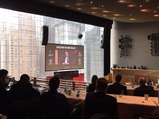 ThomasPLaur's tweet photo. Absolutely agree with this distinguished panel at the @Forbes Healthcare Summit in NYC today: lower drug prices aligned to actual efficacy are a pre-requisite to improving #Healthcare outcomes at scale! https://t.co/9y2g3gkLF7