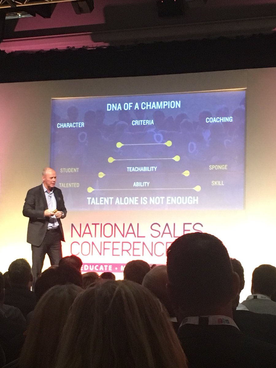 training_ttd's tweet photo. Attending @SalesExpo watching Sir Clive Woodward #SLD17 https://t.co/gLnjB3NviM