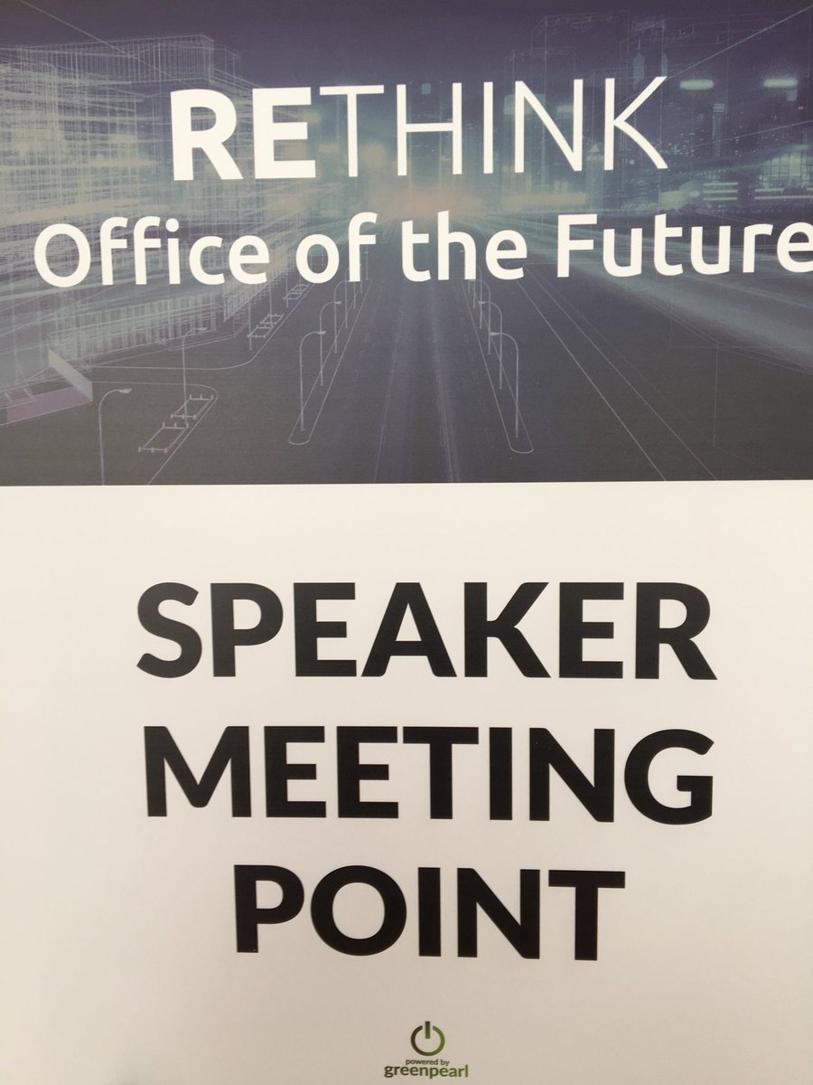 "Envisioning Office Design - One Size Does Not Fit All" panel begins soon with <a href="/rifiniti/">Rifiniti</a> <a href="/adellicolli/">adc</a> #CRE