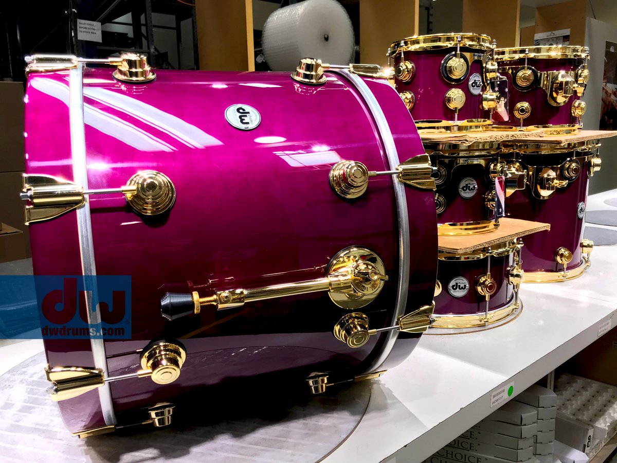 dwdrums's tweet photo. Everything is better in Purple.  #dwdrums https://t.co/zZnliu5wna